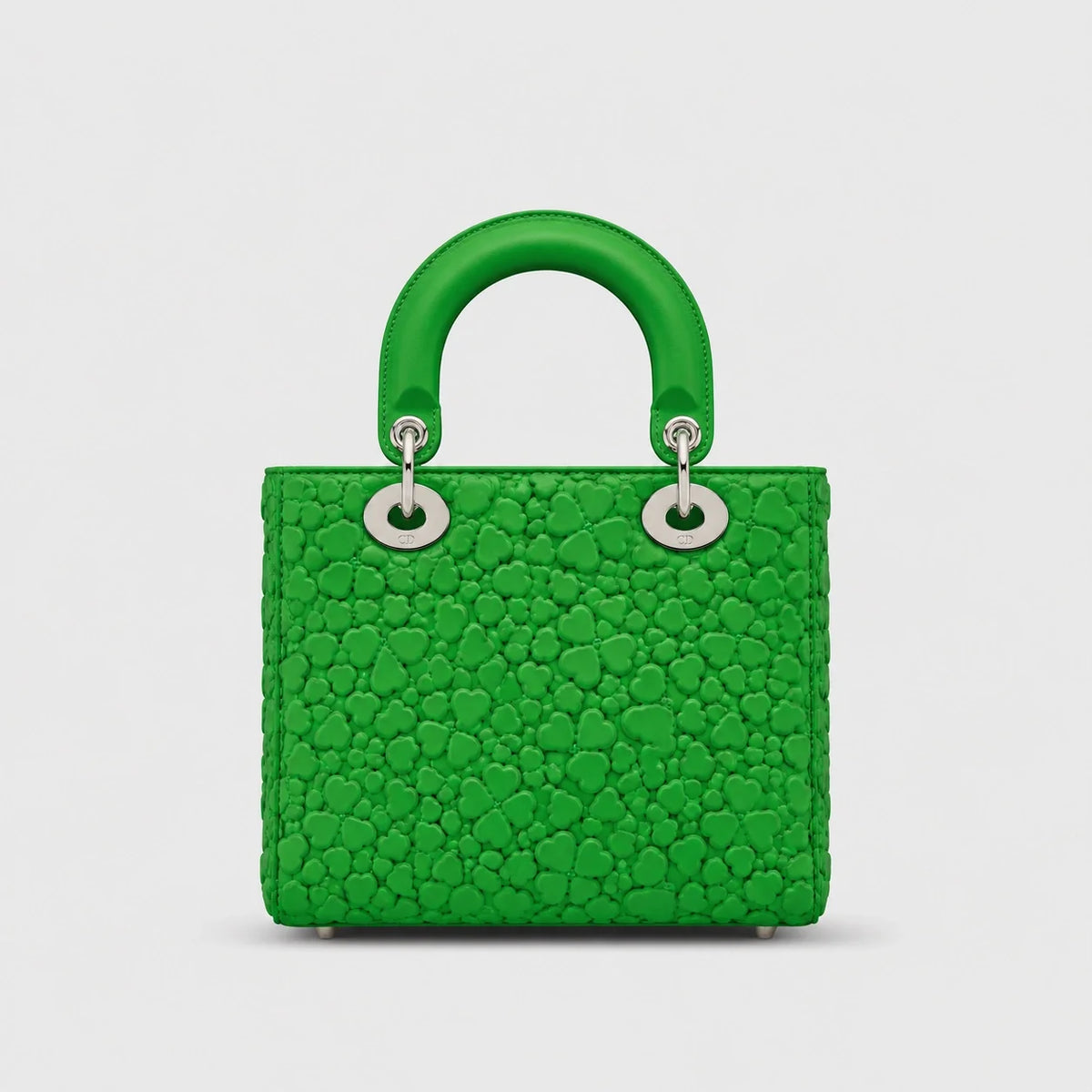 Lady Dior Clover Allover Lammleder Lucky Green — Rückansicht | Luren Authentisch